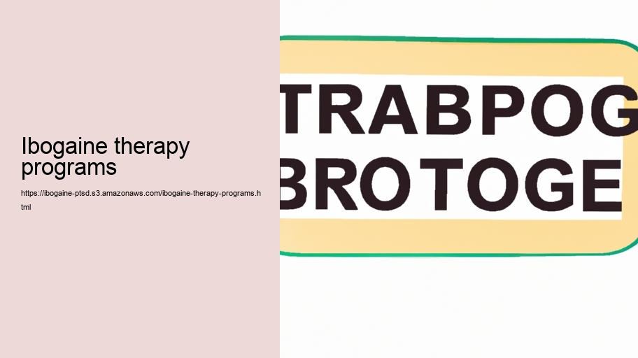 Ibogaine therapy programs